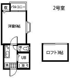 グレイス県庁の物件間取画像